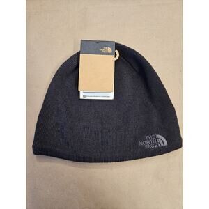 *NEW* The North Face Jim Beanie One Size TNF Black Wool Blend Outdoors Camp